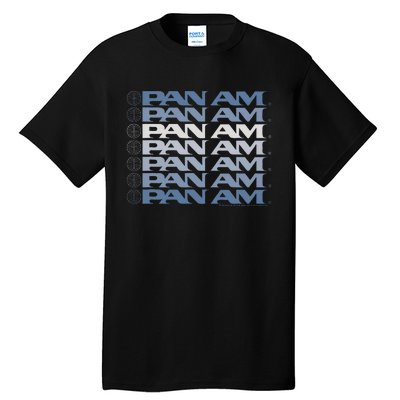 Pan Am Light Blue Gradient Cascade Tall T-Shirt