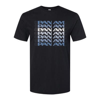 Pan Am Light Blue Gradient Cascade Softstyle CVC T-Shirt