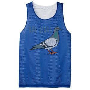 Pigeons Are Liars Arent Real Spies Birds Pun Gift Mesh Reversible Basketball Jersey Tank