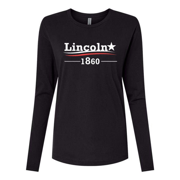 President Abraham Lincoln Campaign Honest Abe Gift Womens Cotton Relaxed Long Sleeve T-Shirt