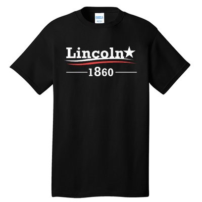 President Abraham Lincoln Campaign Honest Abe Gift Tall T-Shirt