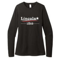 President Abraham Lincoln Campaign Honest Abe Gift Womens CVC Long Sleeve Shirt