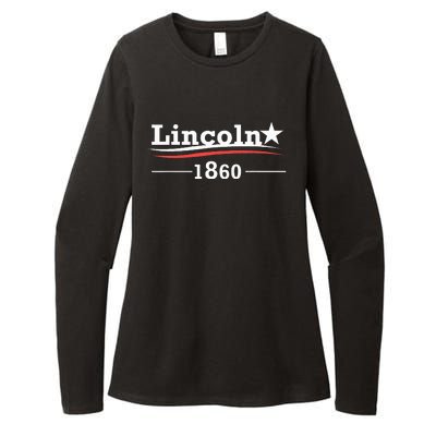 President Abraham Lincoln Campaign Honest Abe Gift Womens CVC Long Sleeve Shirt