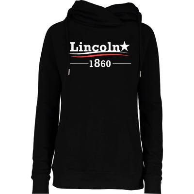 President Abraham Lincoln Campaign Honest Abe Gift Womens Funnel Neck Pullover Hood