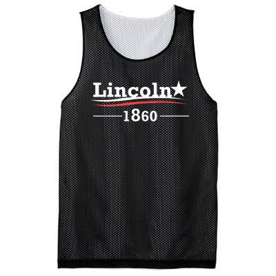 President Abraham Lincoln Campaign Honest Abe Gift Mesh Reversible Basketball Jersey Tank