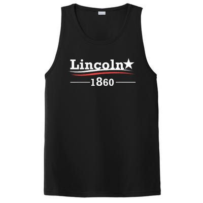 President Abraham Lincoln Campaign Honest Abe Gift PosiCharge Competitor Tank