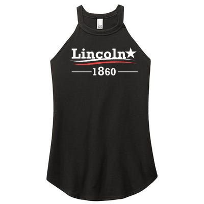 President Abraham Lincoln Campaign Honest Abe Gift Women's Perfect Tri Rocker Tank