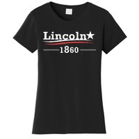 President Abraham Lincoln Campaign Honest Abe Gift Women's T-Shirt