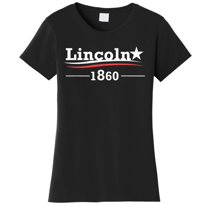 President Abraham Lincoln Campaign Honest Abe Gift Women's T-Shirt