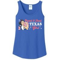 Proud And Loud Texas Proud American Gift Ladies Essential Tank