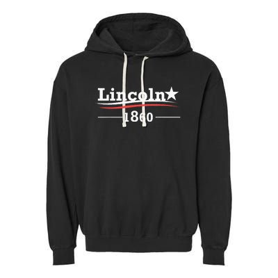 President Abraham Lincoln Garment-Dyed Fleece Hoodie