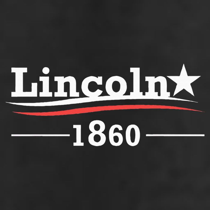 President Abraham Lincoln 7 Panel Mesh Trucker Snapback Hat