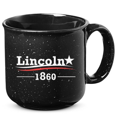 President Abraham Lincoln 15oz Campfire Ceramic Mug