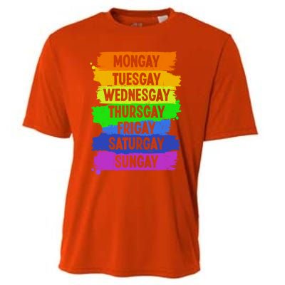 Pride Agenda Love Lgbt Montuesgift Cooling Performance Crew T-Shirt