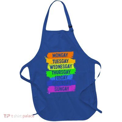 Pride Agenda Love Lgbt Montuesgift Full-Length Apron With Pockets