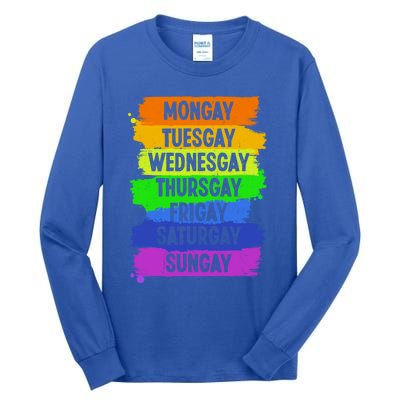 Pride Agenda Love Lgbt Montuesgift Tall Long Sleeve T-Shirt