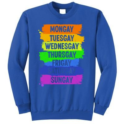 Pride Agenda Love Lgbt Montuesgift Tall Sweatshirt