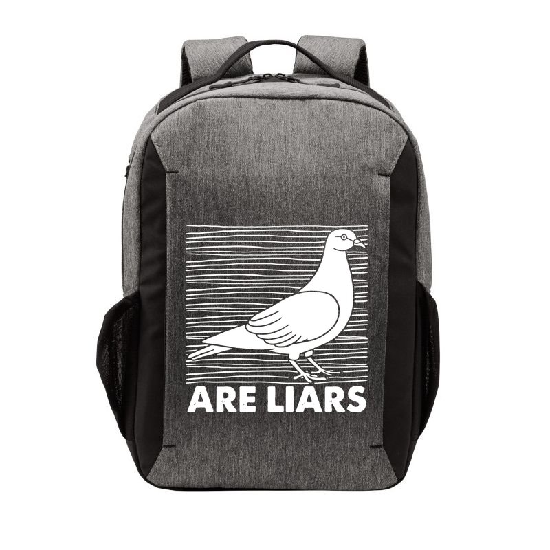 Pigeons Are Liars ArenT Real Spies Birds Pun Vector Backpack