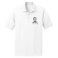 President Abraham Lincoln Portrait Usa America Sunglasses PosiCharge RacerMesh Polo