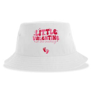 Pregnancy Announcement Little Valentine In The Making Sustainable Bucket Hat