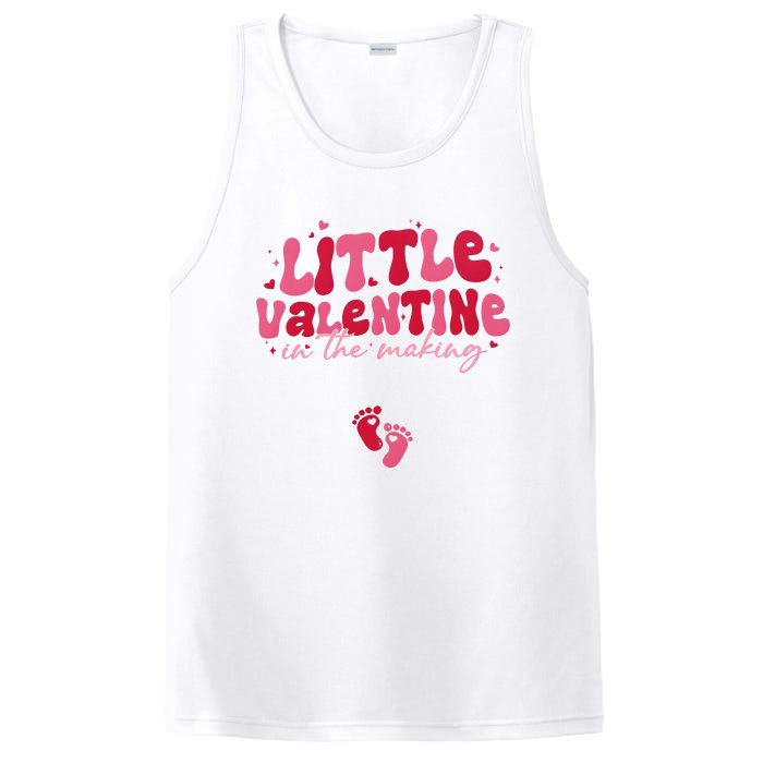 Pregnancy Announcement Little Valentine In The Making PosiCharge Competitor Tank