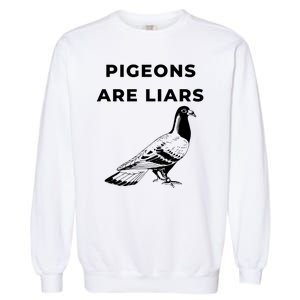 Pigeons Are Liars Garment-Dyed Sweatshirt