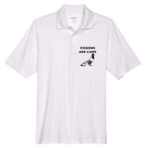 Pigeons Are Liars Men's Origin Performance Pique Polo