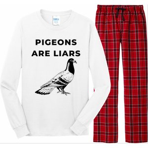 Pigeons Are Liars Long Sleeve Pajama Set