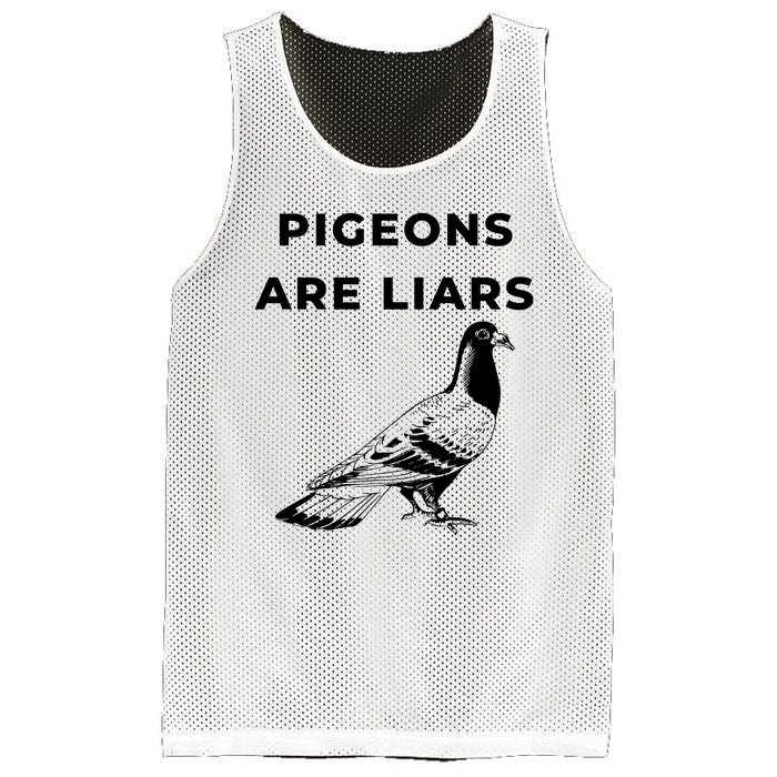 Pigeons Are Liars Mesh Reversible Basketball Jersey Tank