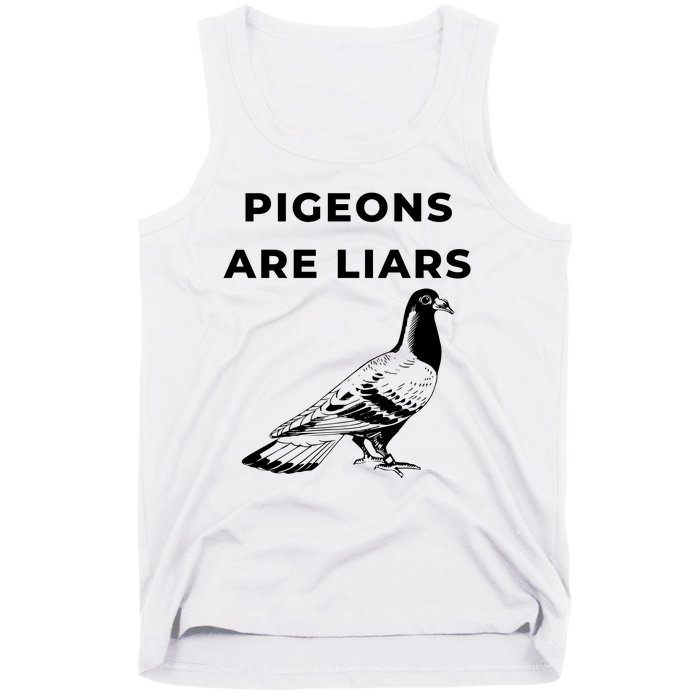 Pigeons Are Liars Tank Top