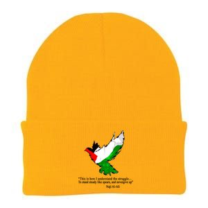 Palestine Flag Eagle Dove Naji Al-Ali Knit Cap Winter Beanie