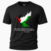 Palestine Flag Eagle Dove Naji Al-Ali Cooling Performance Crew T-Shirt