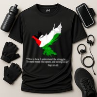 Palestine Flag Eagle Dove Naji Al-Ali Cooling Performance Crew T-Shirt