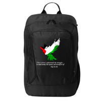 Palestine Flag Eagle Dove Naji Al-Ali City Backpack