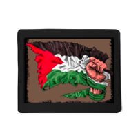 Palestine Raised Fist Free Palestine Mousepad