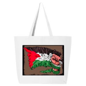 Palestine Raised Fist Free Palestine 25L Jumbo Tote