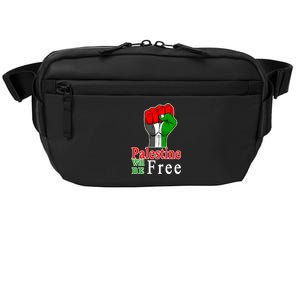 Palestine Will Be Free Raised Fist Crossbody Pack