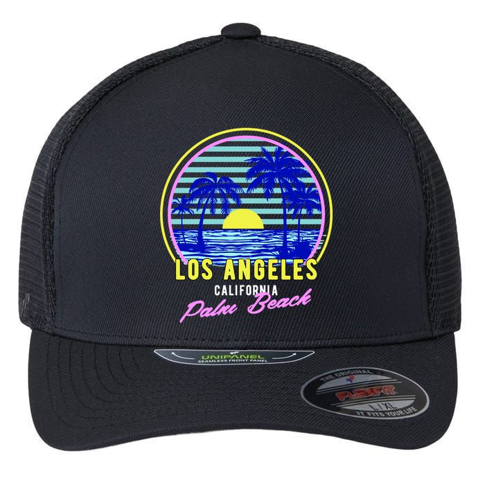 Palm Beach Flexfit Unipanel Trucker Cap