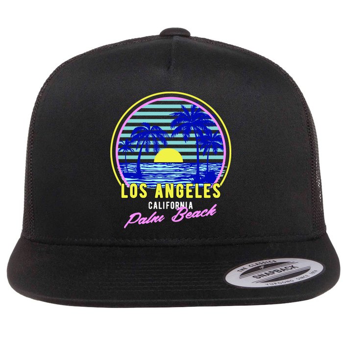 Palm Beach Flat Bill Trucker Hat