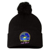 Palm Beach Pom Pom 12in Knit Beanie