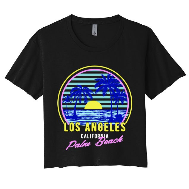Palm Beach Crop Top