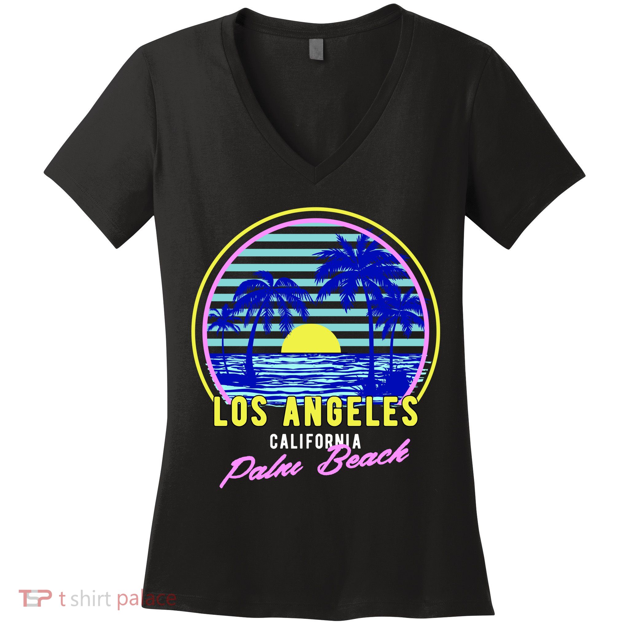 Palm Beach Women's V-Neck T-Shirt