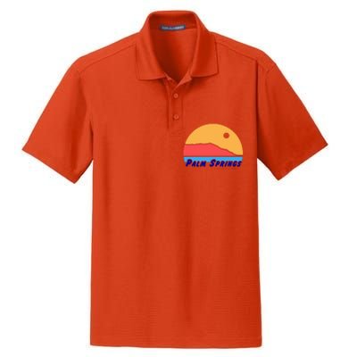 Palm Springs California Dry Zone Grid Polo