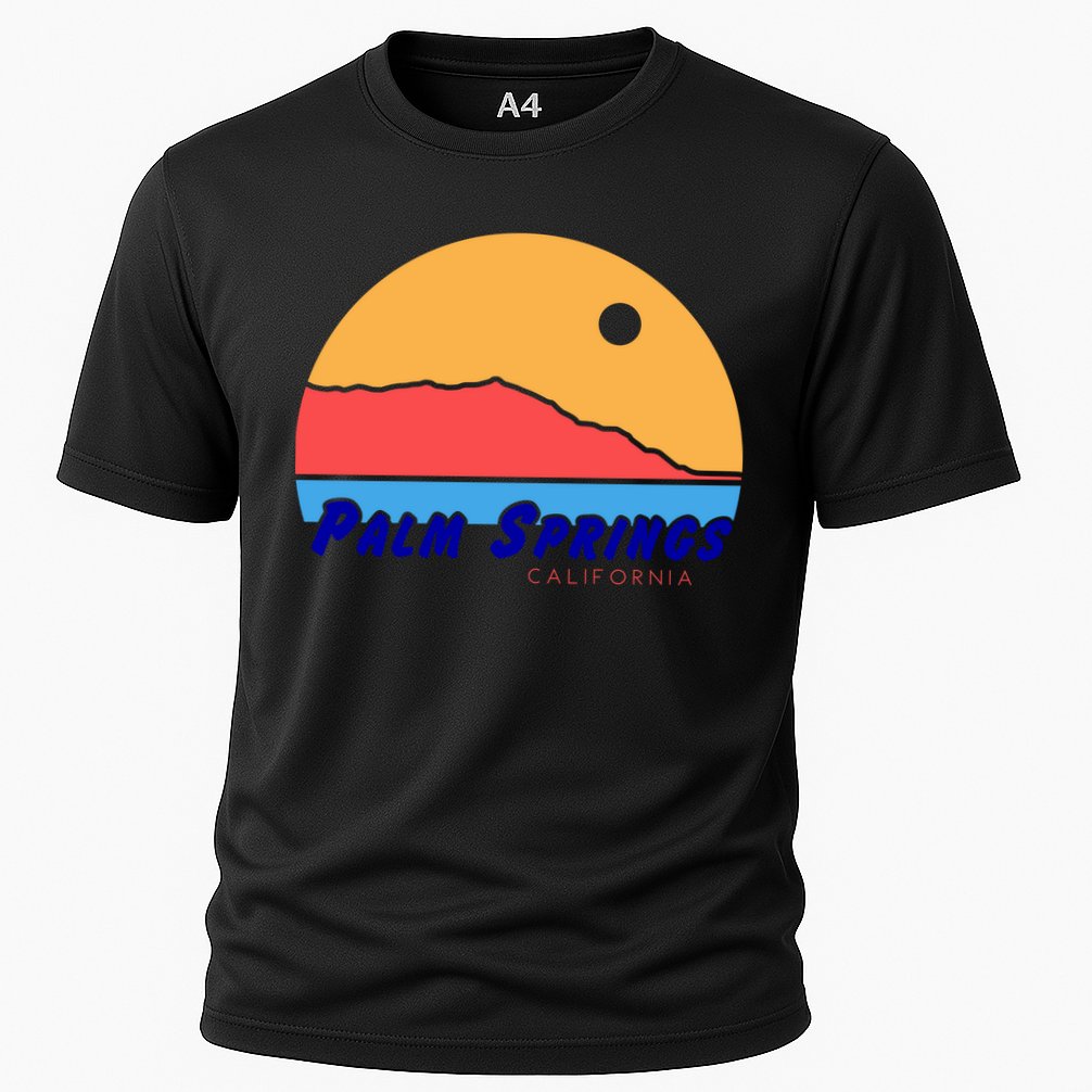 Palm Springs California Cooling Performance Crew T-Shirt