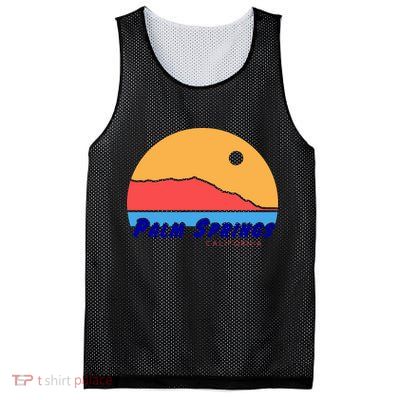 Palm Springs California Mesh Reversible Basketball Jersey Tank