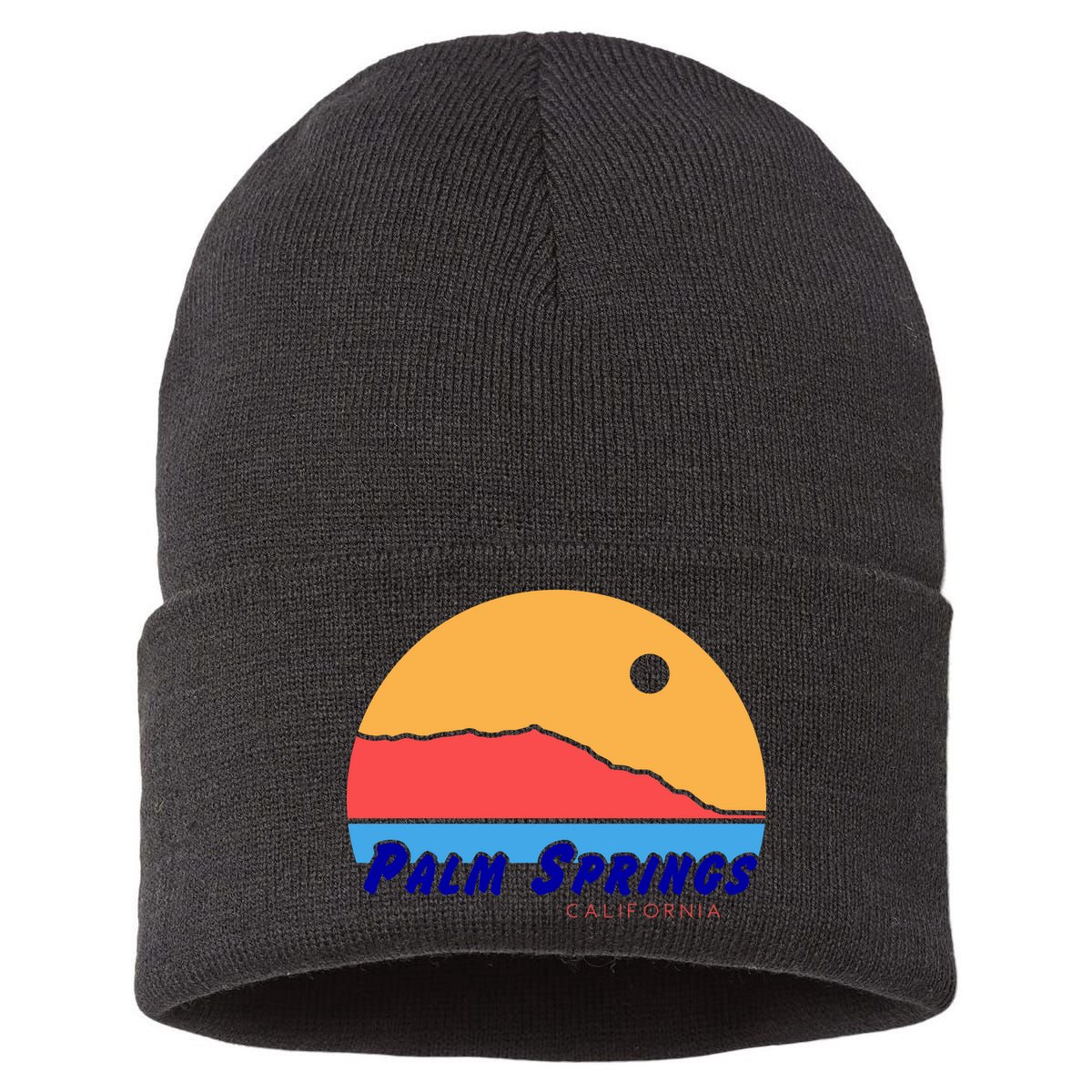 Palm Springs California Sustainable Knit Beanie