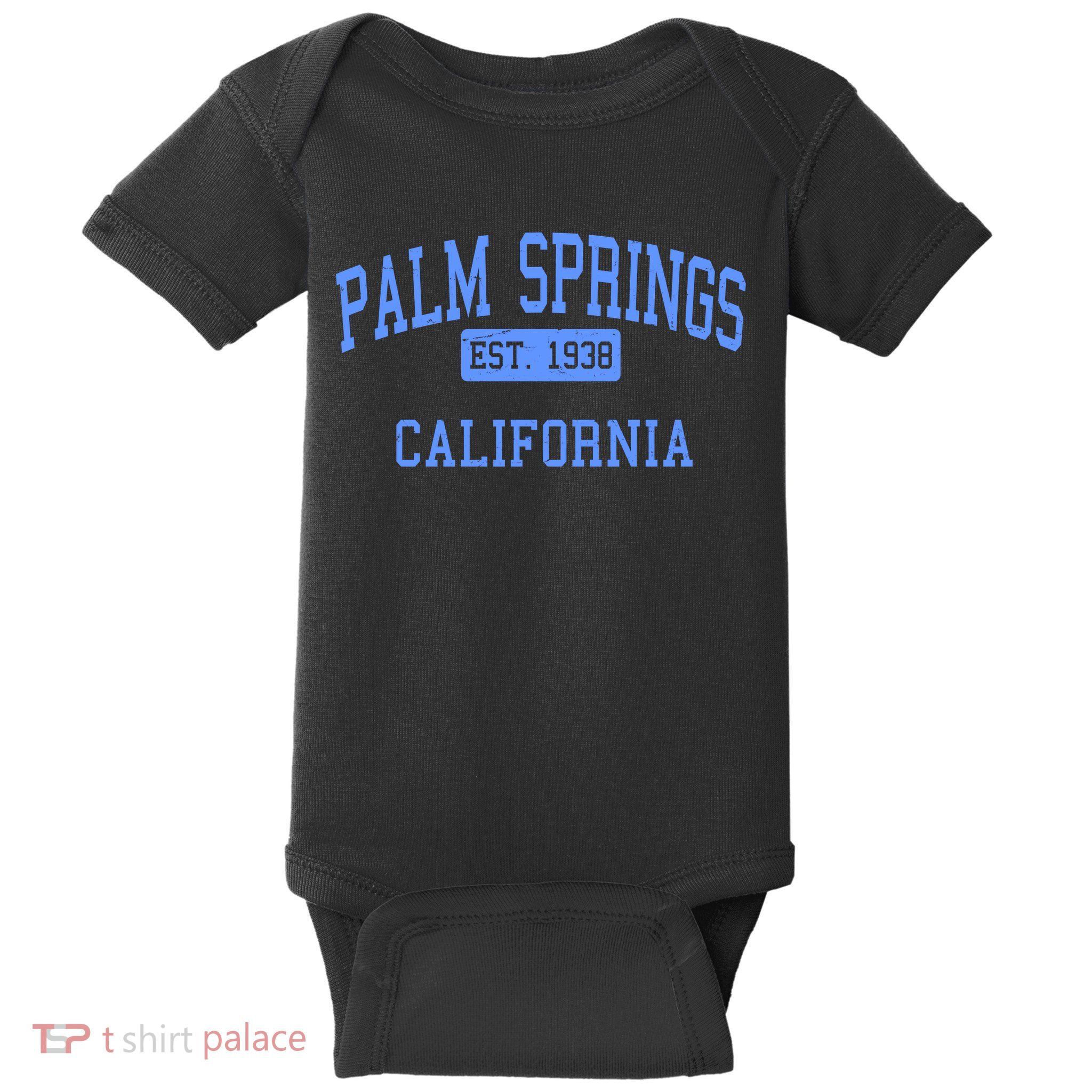Palm Springs California EST 1938 Baby Bodysuit
