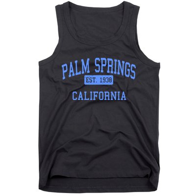 Palm Springs California EST 1938 Tank Top