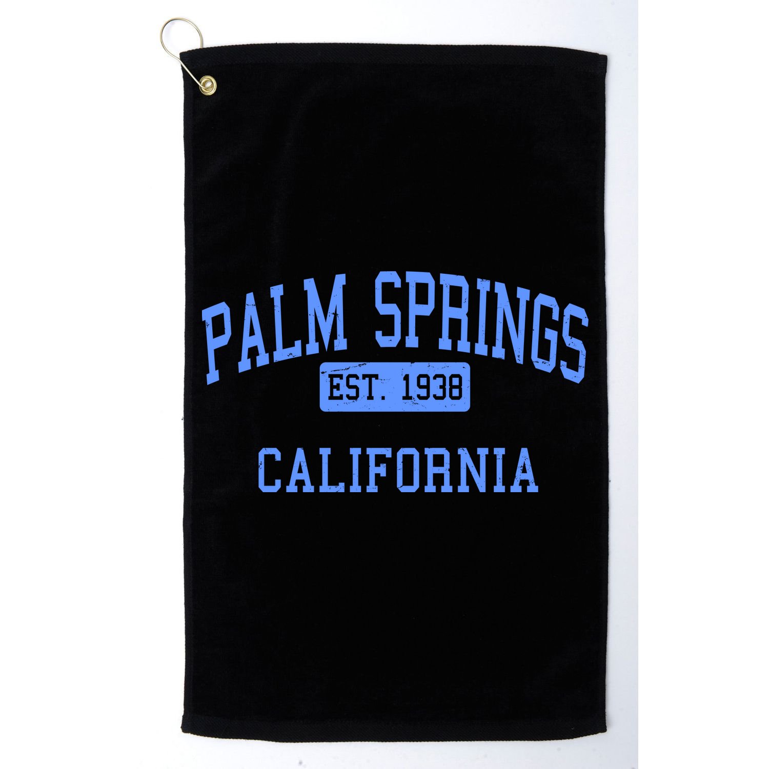 Palm Springs California EST 1938 Golf Towel