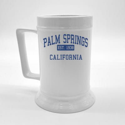 Palm Springs California EST 1938 Beer Stein